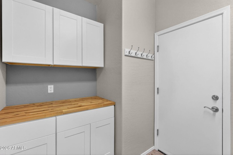 Updated Laundry Cabinetry!