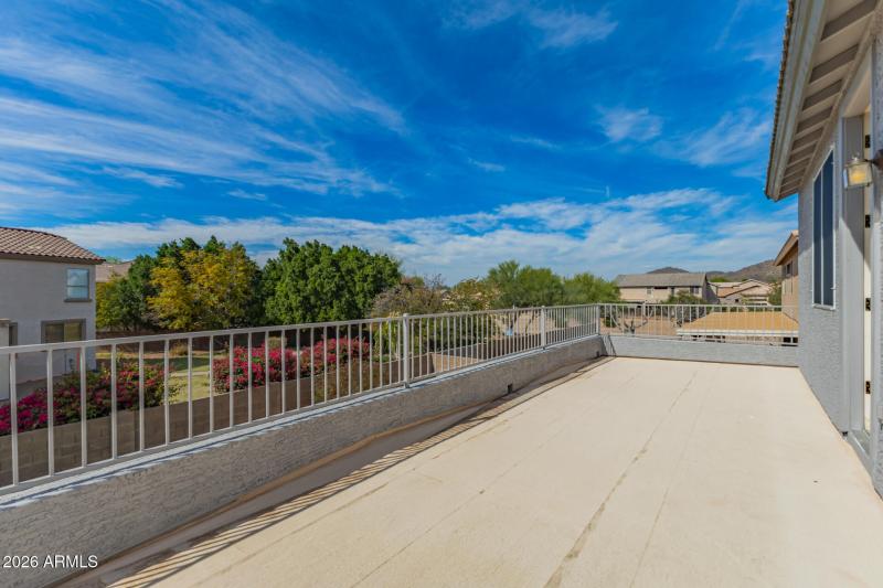Balcony off Master Suite