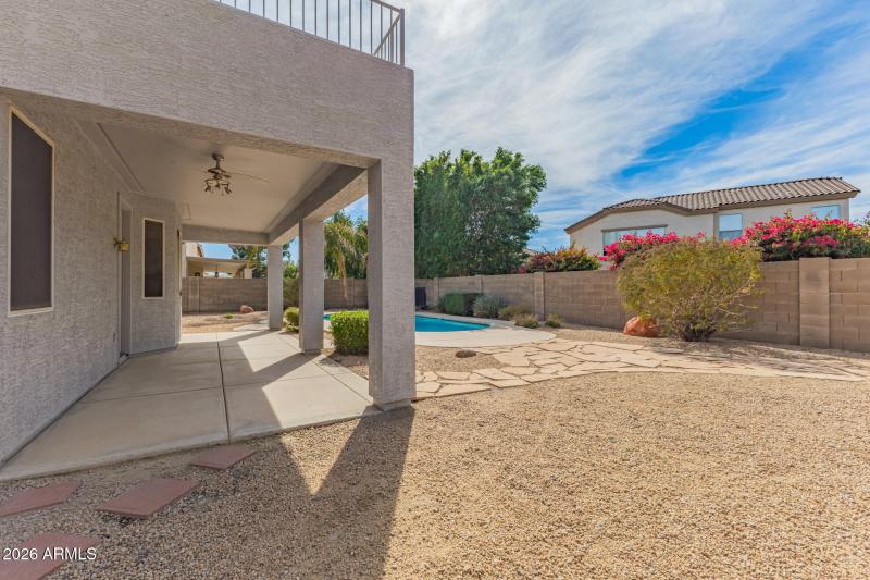 Extended cover patio