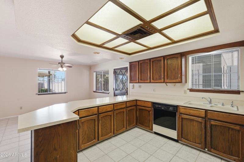 Kitchen and Dining Area
