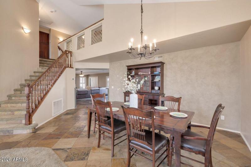 Dedicated dining area