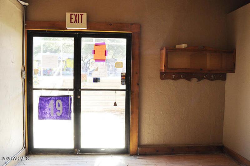 Diner Vestibule Interior stairs to stree