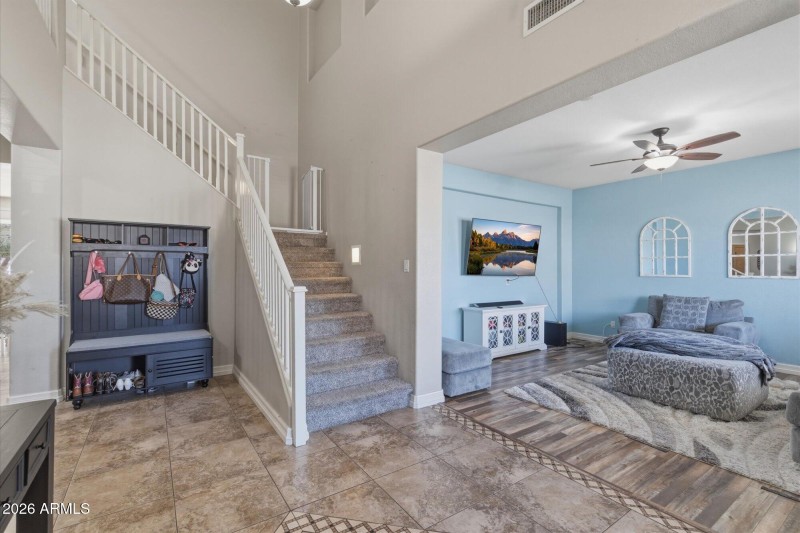 Grand Entry with Staircase