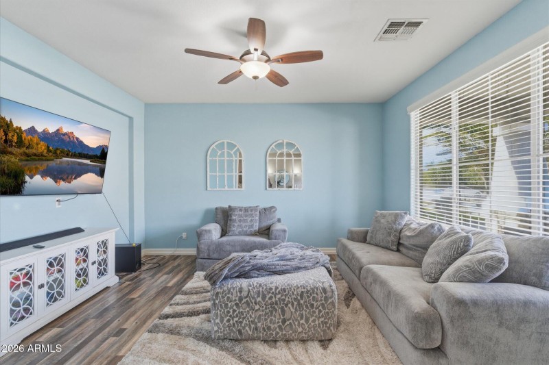 Bright Living Room with Large Window