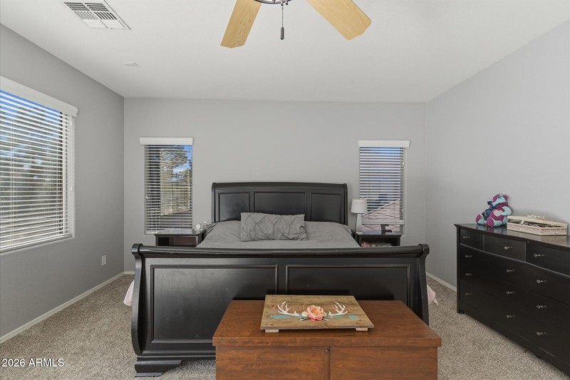 Primary Bedroom with Loft Access