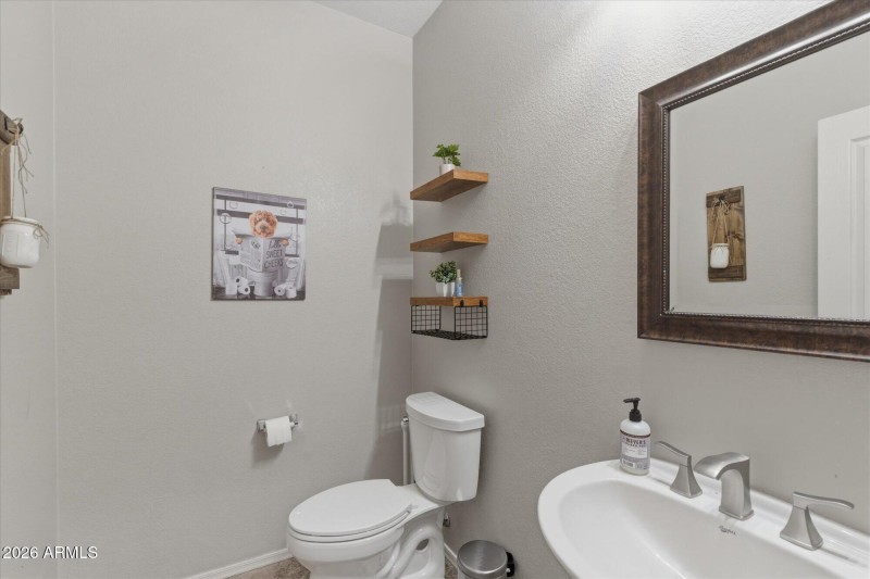 Convenient Powder Room