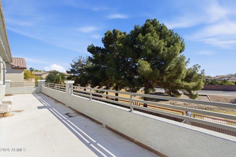 Private Balcony with Views