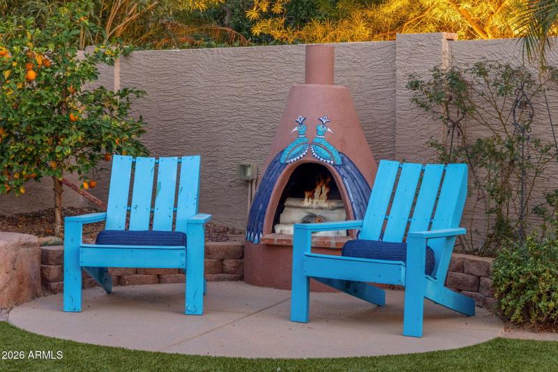 Outdoor Fireplace