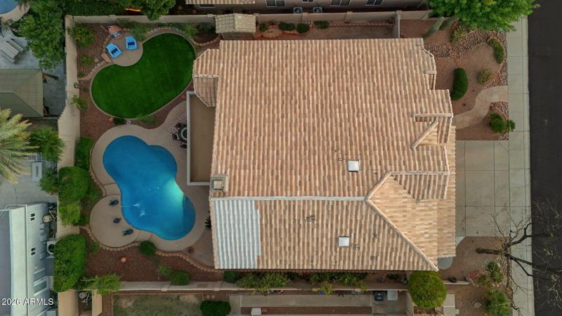 Backyard Aerial View