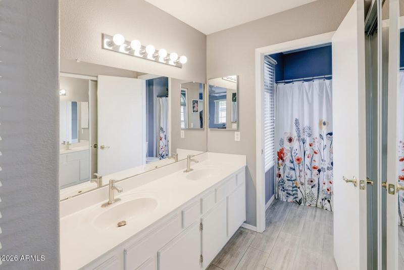 Primary Bedroom attached bathroom