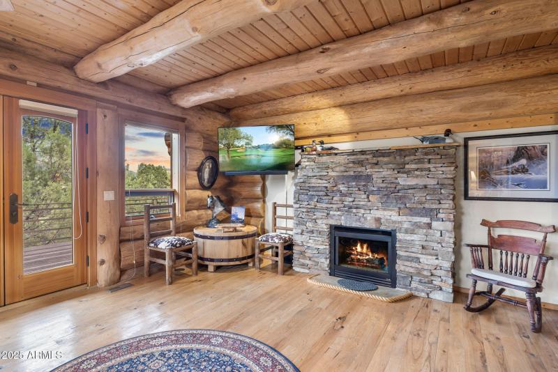 Living space in suite