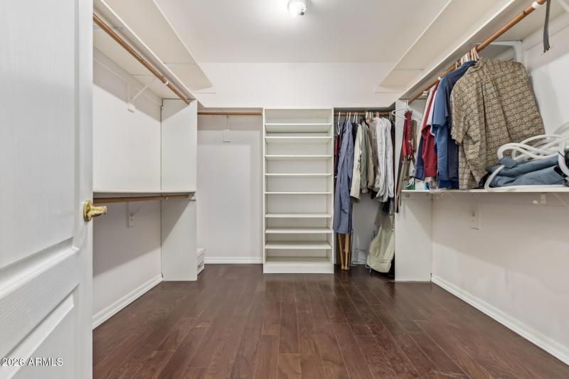 Master Walk in closet