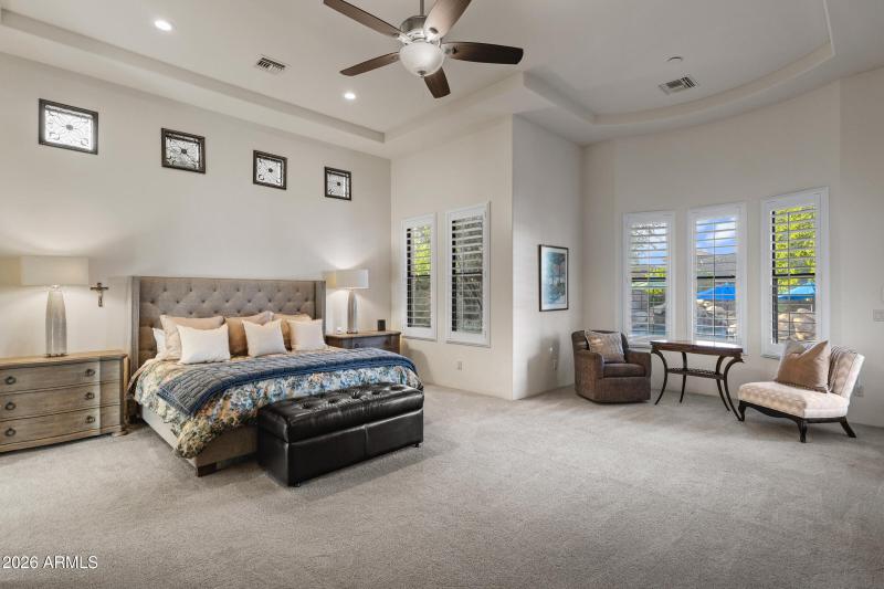 Primary Bedroom with Sitting Area