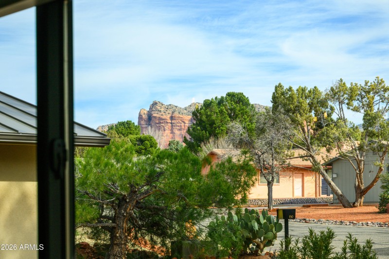 Living Room with Red Rock Views