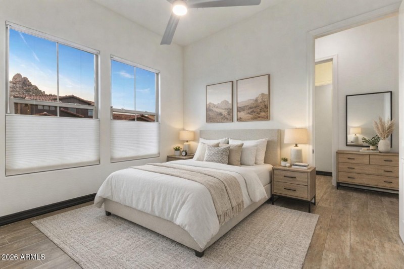 Bedroom2 - Virtually staged