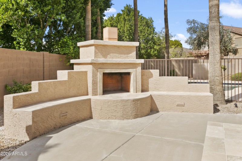 Outdoor Fireplace
