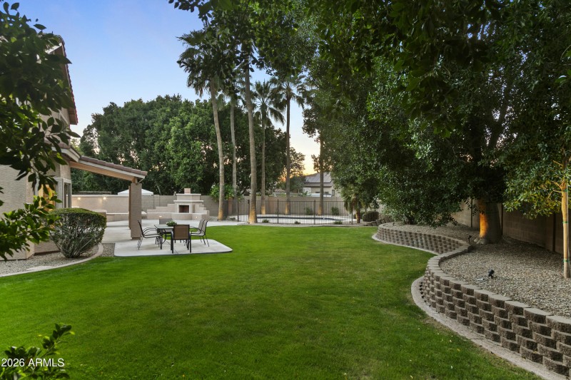 Lush, Mature Landscape