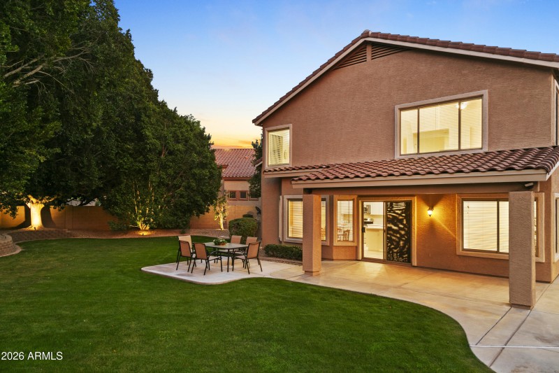 Backyard Park-Like Setting