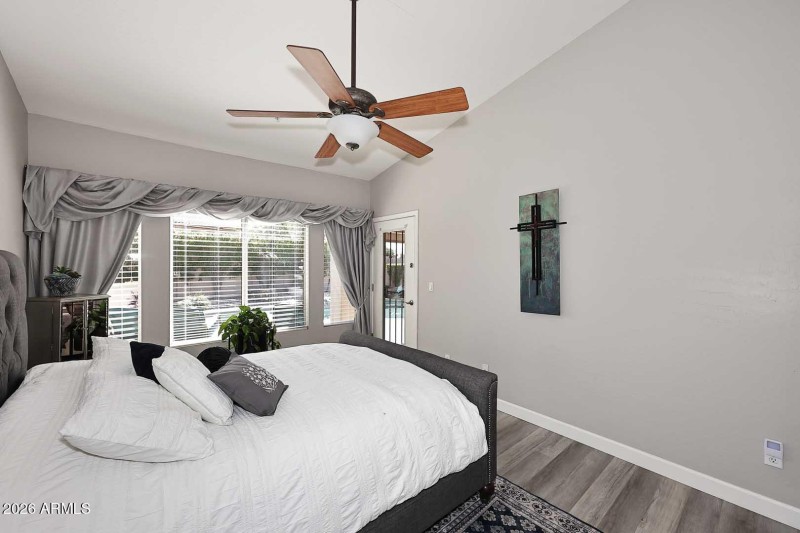 Backyard access door