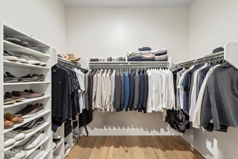 Primary Walk-in Closet
