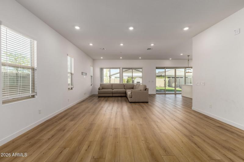 Large open floorplan