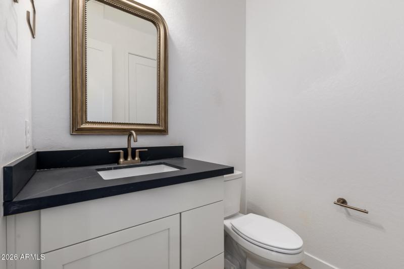 Downstairs guest bathroom