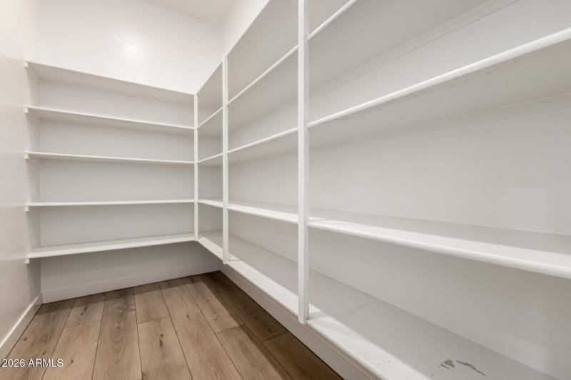 Large walk-in pantry