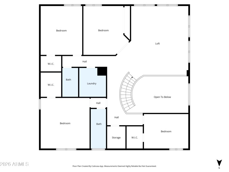 Floorplan Upstairs