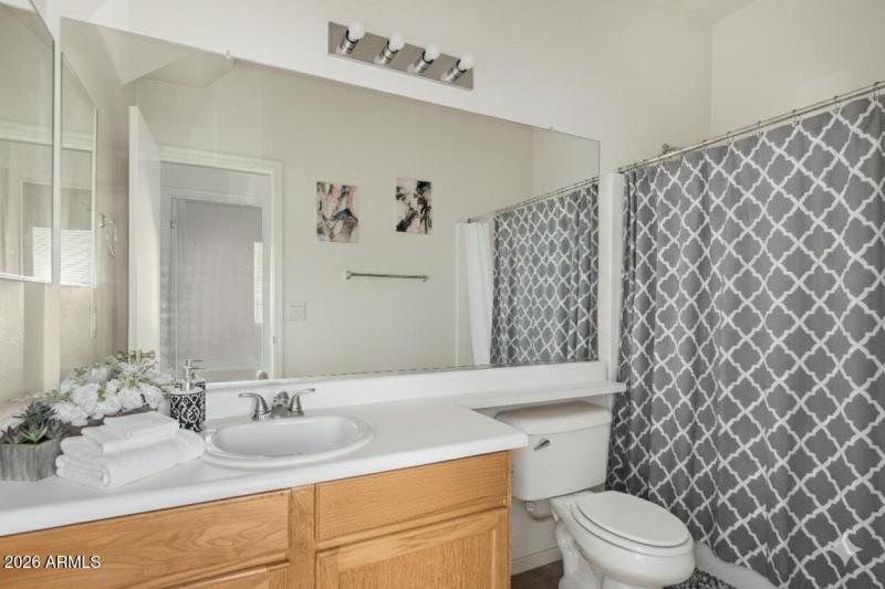 Primary Full Bathroom - Virtually Staged