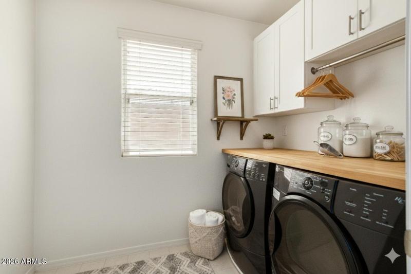 Laundry Room - Virtually Staged