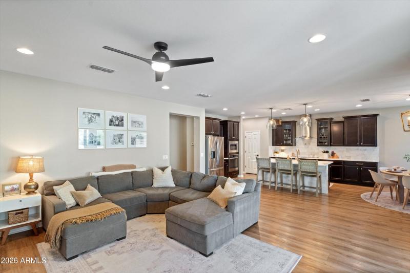 10-Family Room to Kitchen