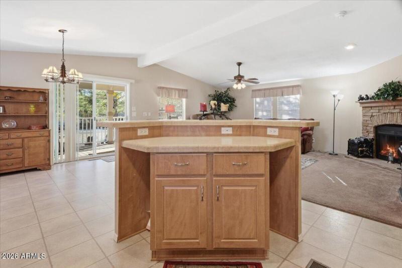 08-Kitchen to living