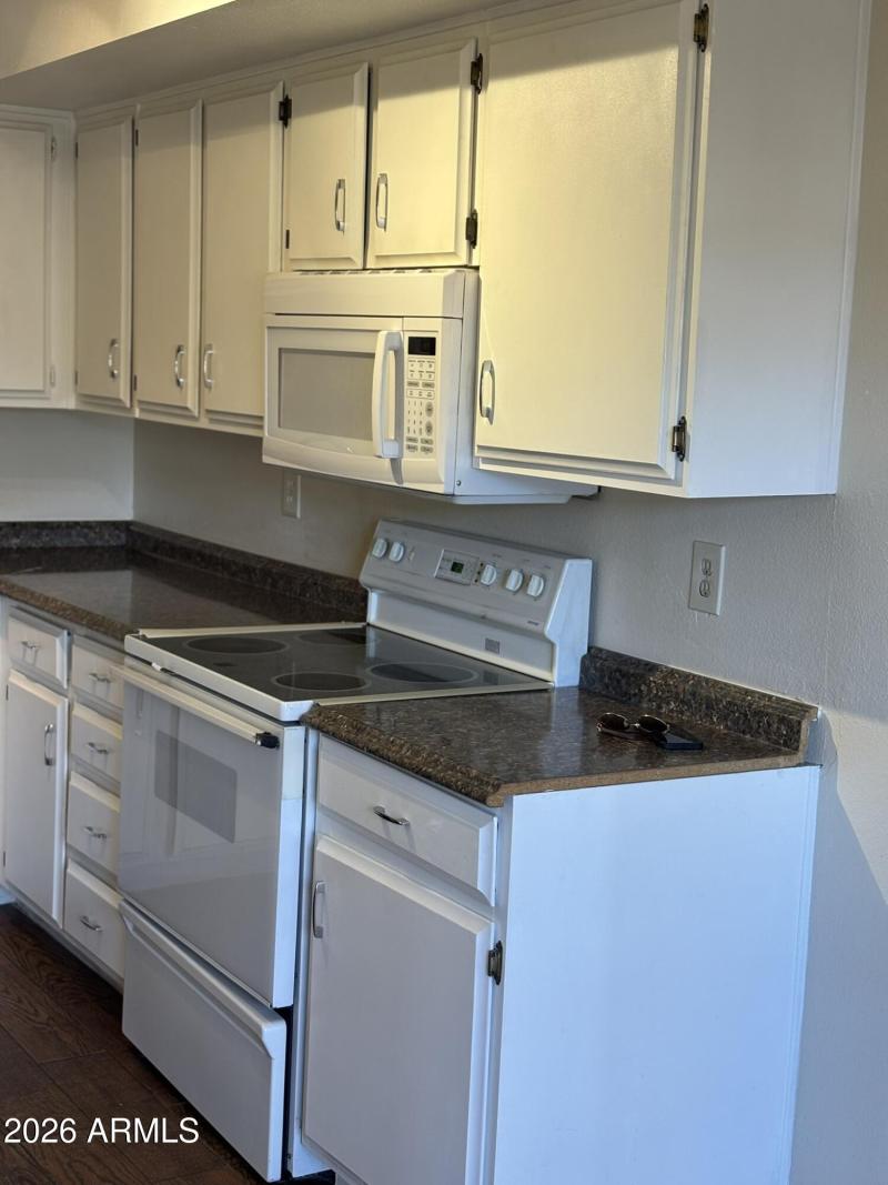 Updated white cabinets