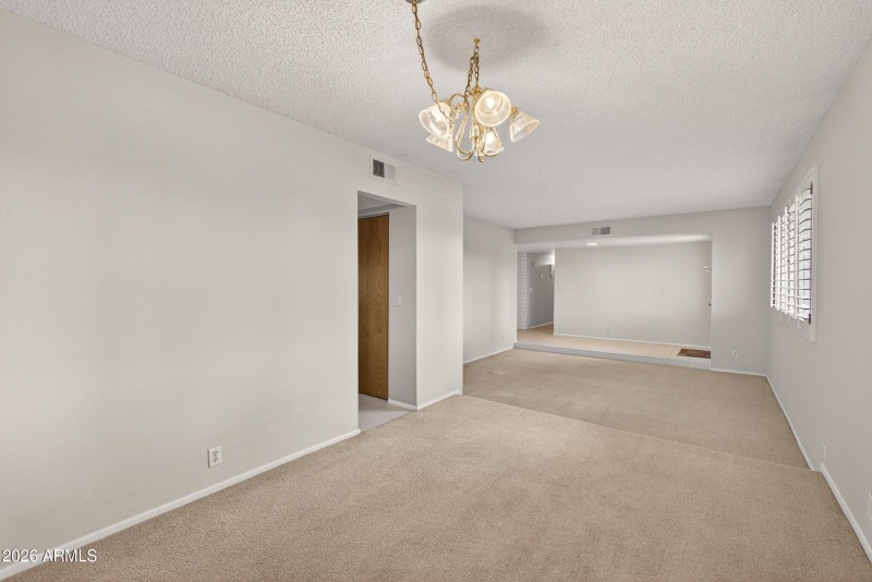 Formal Dining Vacant