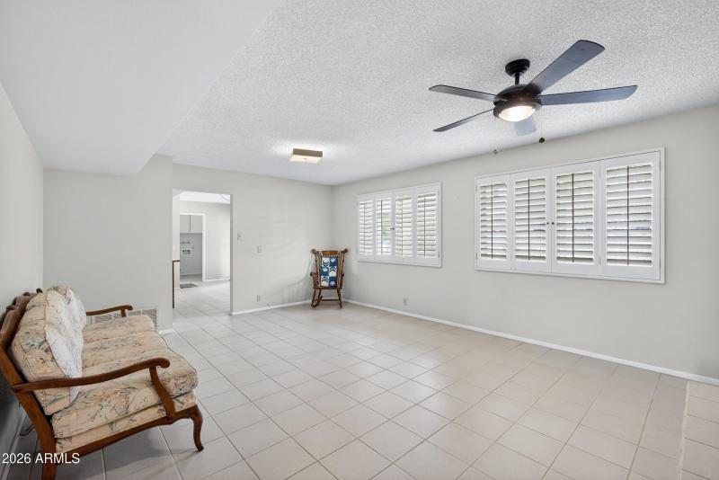 West view living into. kitchen