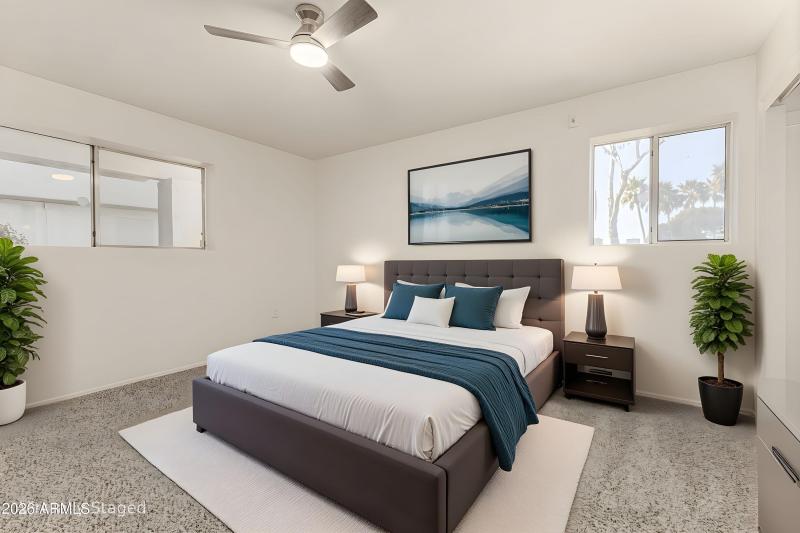 Staged Guesst Bedroom