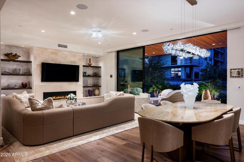 014_Great Room Twilight