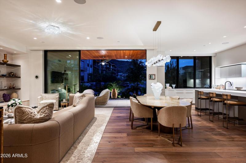 016_Great Room Twilight