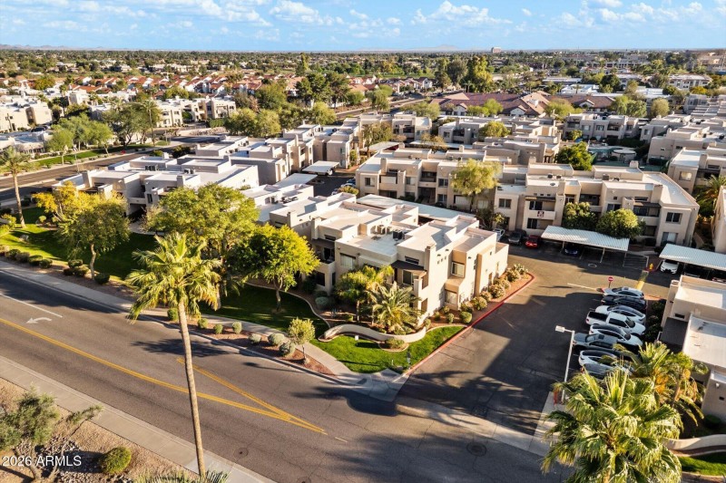Drone over Scottsdale Mission