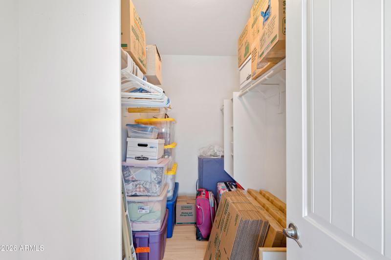 Primary Walk-in Closet