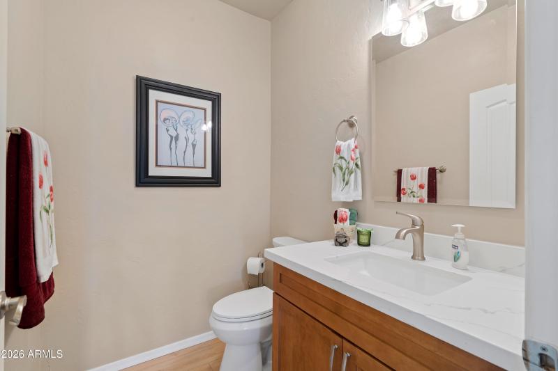 Half Bathroom off the Great Room