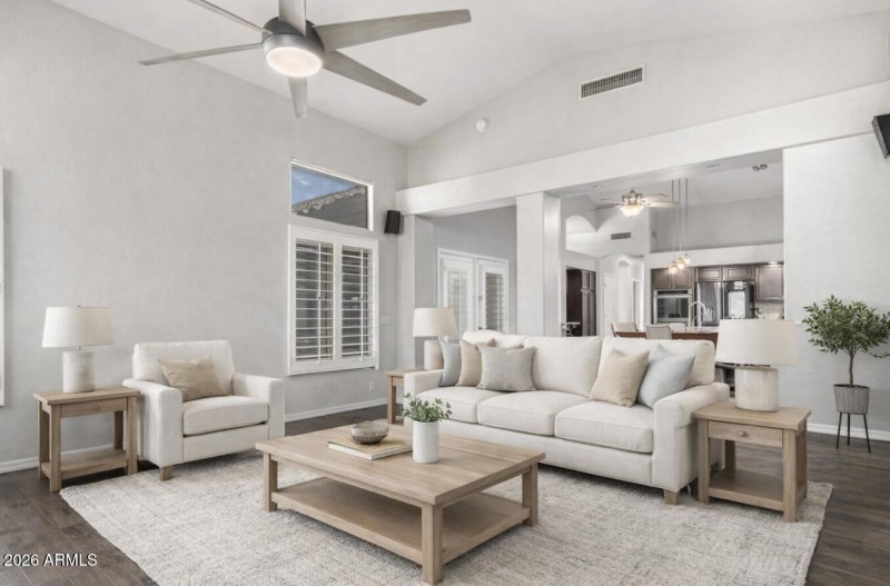 Virtually Staged - Family Room