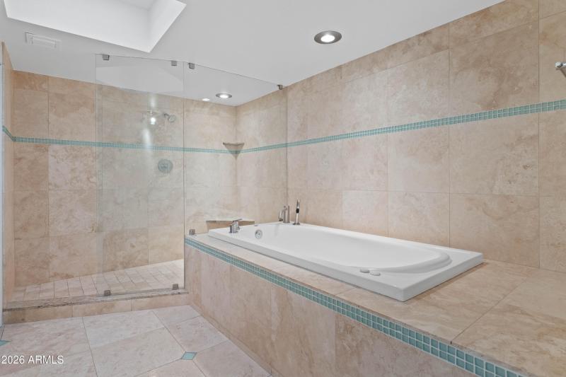 Primary Tub & Shower
