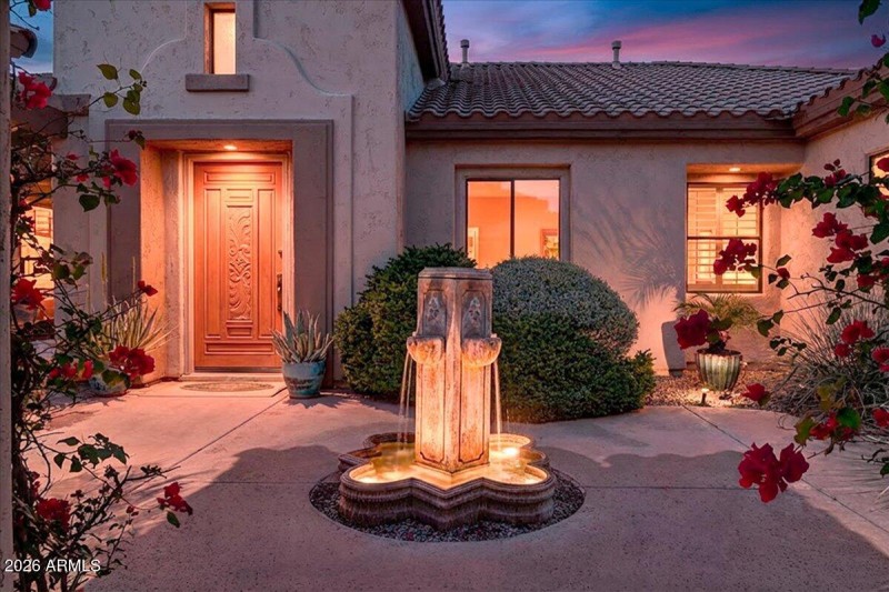 03-Front Courtyard Fountain