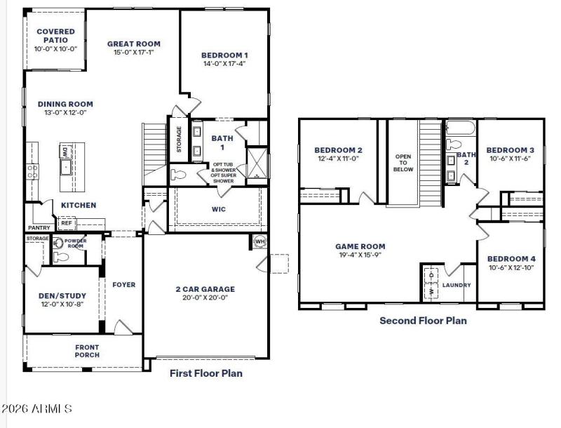 Yellowstone Floor Plan