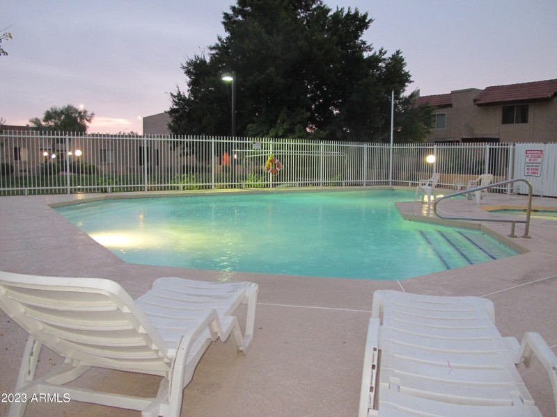 Community pool and Spa