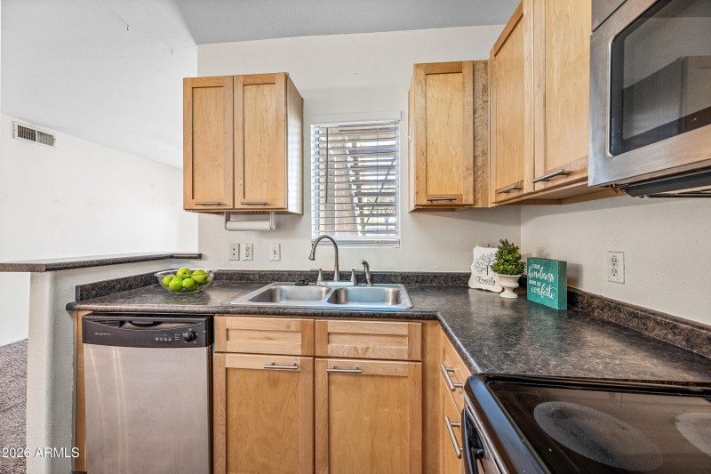 Ample kitchen storage