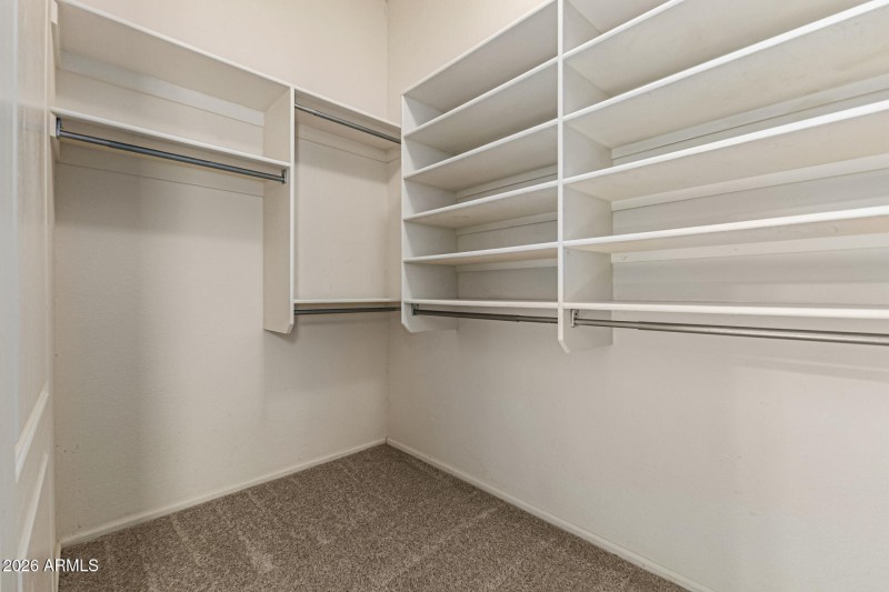 Primary Walk-in Closet