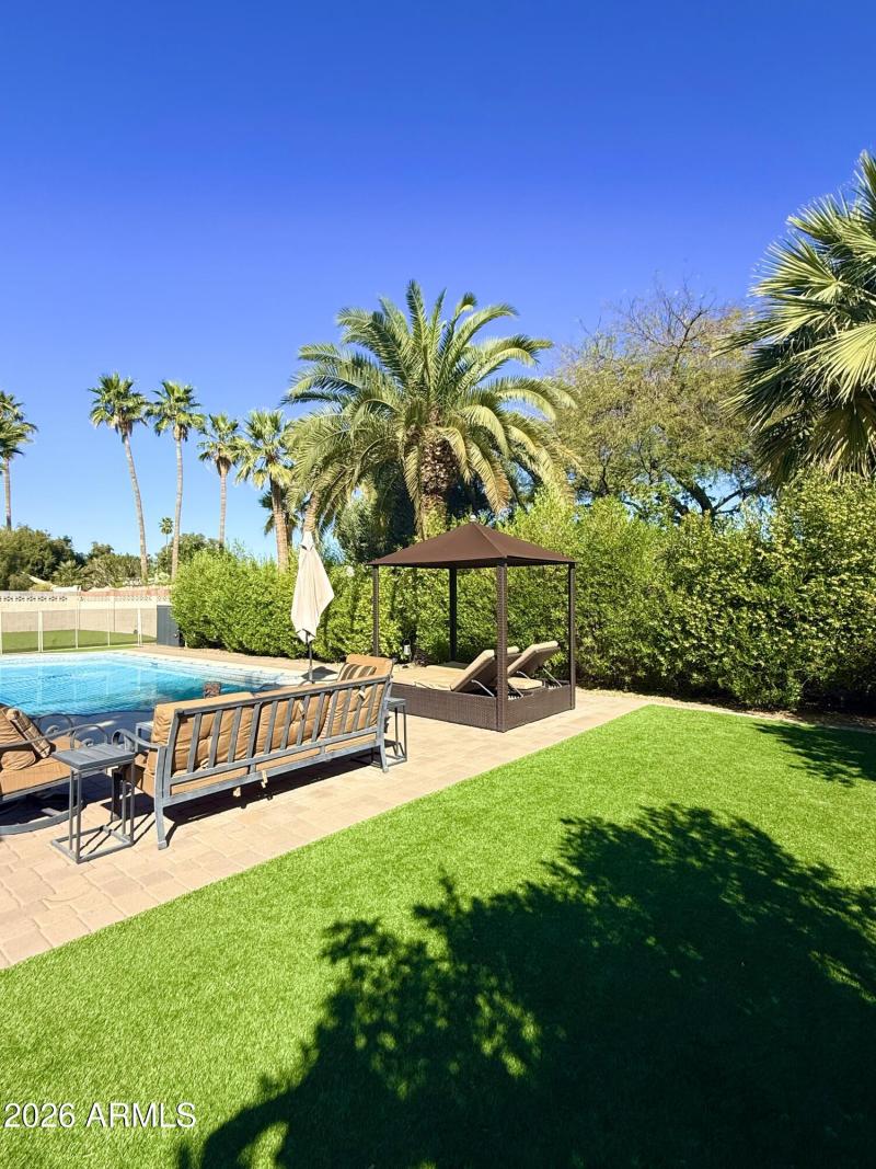 Backyard looking east