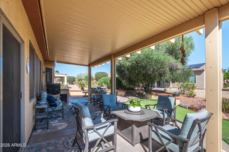 Extended Covered Patio